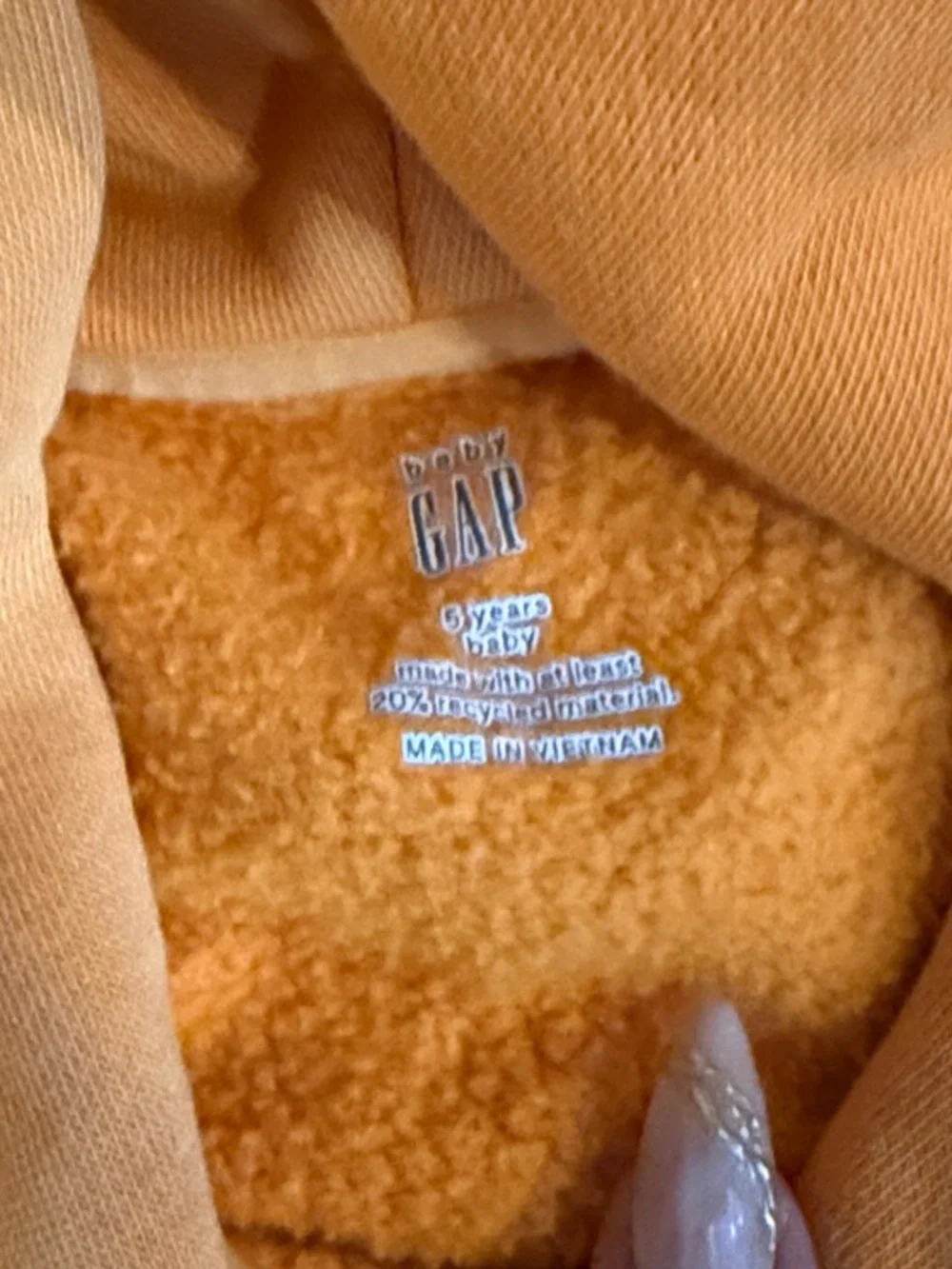 GAP Kids Hoodies in Orange and Sage